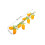 2pcs Artificial Mango String Lifelike Fake Fruit Kitchen Decor 3