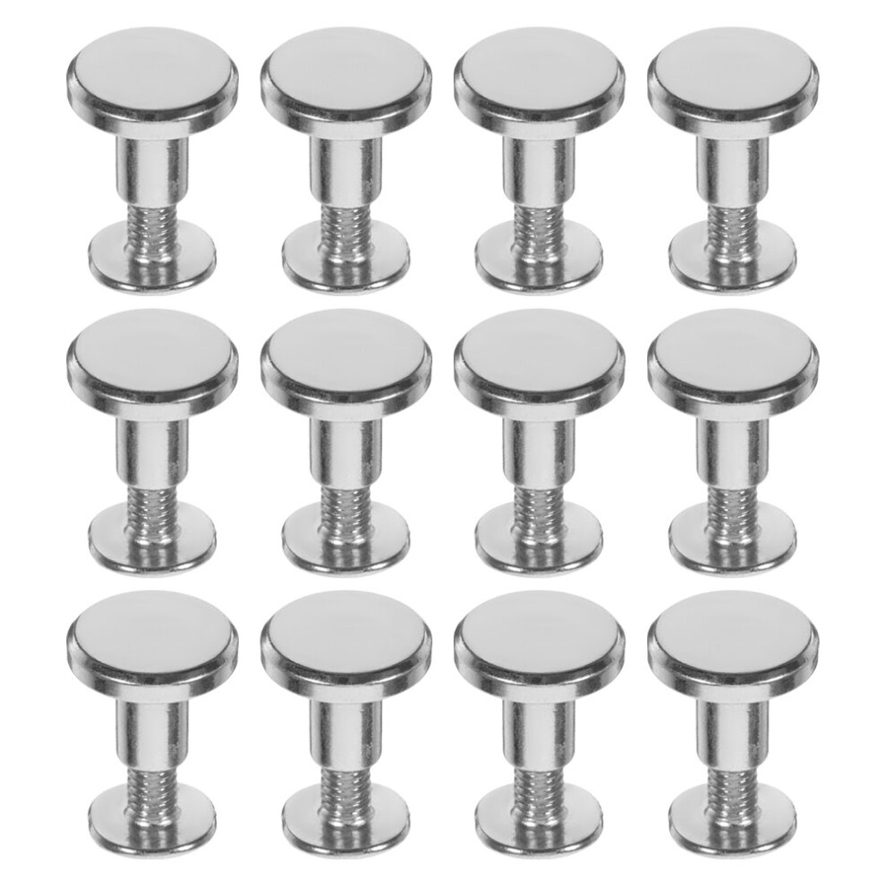 12Pcs Binding Screws Rivet Tacks For Diy Bookbinding 3191224709743