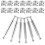 10 Sets 3-in-1 Cam Lock Fasteners with Dowel 10