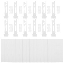 1 Set Vertical Blinds Repair Kit with Replacement Stem and Gear
