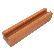 Floor Mirror Stand with Anti-Slip Wooden Base for Bedroom Living Room