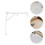 10pcs Clear Plastic Valance Clips for Window Blinds 10