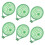 6pcs Plastic Bird Nest Bowl for Pigeon Hatching and Breeding 10