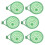 6pcs Plastic Bird Nest Bowl for Pigeon Hatching and Breeding 11
