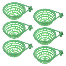 6pcs Plastic Bird Nest Bowl for Pigeon Hatching and Breeding