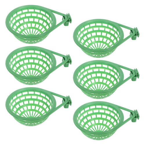 6pcs Plastic Bird Nest Bowl for Pigeon Hatching and Breeding