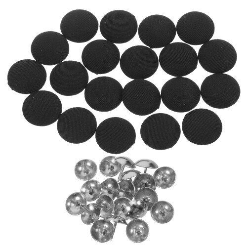20pcs No Sew Hat Snap Button Replacement Metal Buttons