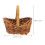 5pcs Wedding Party Storage Baskets With Handle Woven Present Basket 2