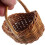 5pcs Wedding Party Storage Baskets With Handle Woven Present Basket 4