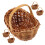 5pcs Wedding Party Storage Baskets With Handle Woven Present Basket 1