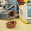 5pcs Wedding Party Storage Baskets With Handle Woven Present Basket 7