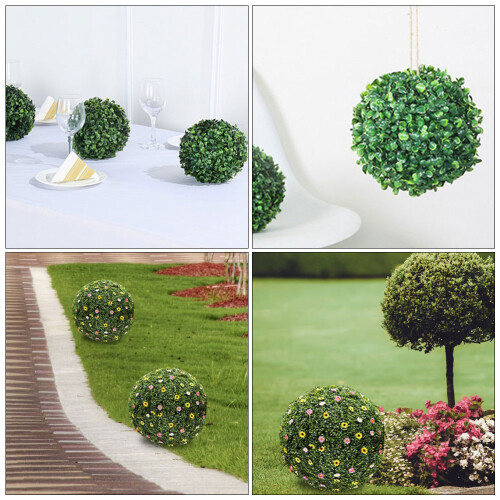 3pcs Artificial Plant Topiary Ball Support Cage Plastic Frame 2