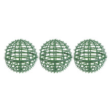 3pcs Artificial Plant Topiary Ball Support Cage Plastic Frame