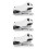 3pcs Cute Panda Mini Desktop Stapler Portable for Office Home School 1