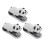 3pcs Cute Panda Mini Desktop Stapler Portable for Office Home School 11