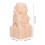 Lion Head Wooden Finials for Newel Posts Balusters Bed Frames 2
