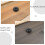 5pcs Miniature Table Flag Stand Plastic Flagpole Base for Small Flags 9