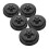 5pcs Miniature Table Flag Stand Plastic Flagpole Base for Small Flags 11