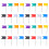 160pcs Flag Push Pins Set for Map Marking Corkboard Use 10