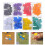 160pcs Flag Push Pins Set for Map Marking Corkboard Use 9