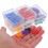 160pcs Flag Push Pins Set for Map Marking Corkboard Use 4