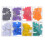 160pcs Flag Push Pins Set for Map Marking Corkboard Use 1