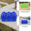 2pcs Camping Egg Holder 6 Slots Portable Container with Handle 8