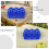 2pcs Camping Egg Holder 6 Slots Portable Container with Handle 7