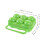 2pcs Camping Egg Holder 6 Slots Portable Container with Handle 2