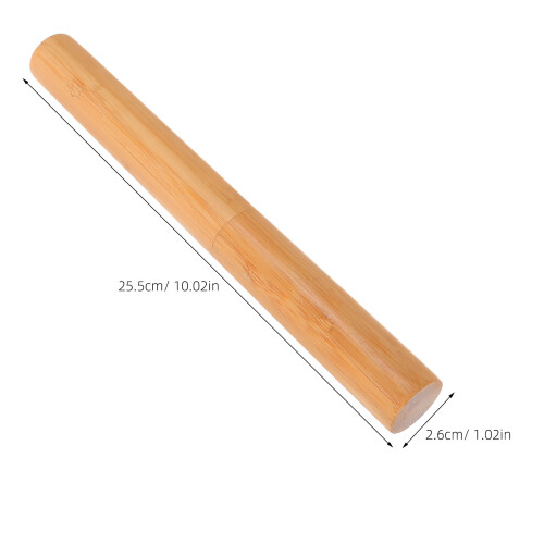 Bamboo Document Storage Tube Waterproof Portable Mailing Tube 2