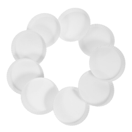 200pcs 7.5cm Paper Cup Lids Spill-Proof for Glassware