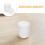 200pcs 7.5cm Paper Cup Lids Spill-Proof for Glassware 9