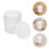 200pcs 7.5cm Paper Cup Lids Spill-Proof for Glassware 11