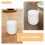 200pcs 7.5cm Paper Cup Lids Spill-Proof for Glassware 8