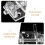Clear Acrylic Slide Bolt Lock for Doors Windows 8