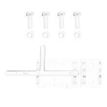 Clear Acrylic Slide Bolt Lock for Doors Windows