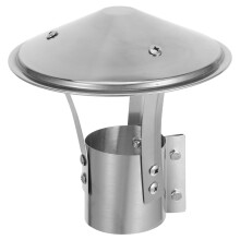 Cone Top Chimney Cap Umbrella Shape Stainless Steel Vent Cover