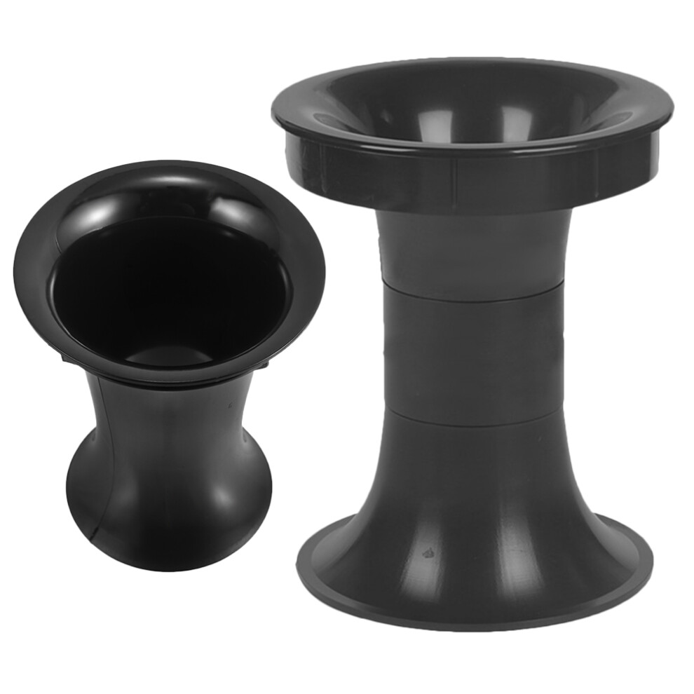 2Pcs Speaker Cabinet Port Tube Bass Reflex Vent Black 3191224720298