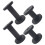 4pcs Wooden Thread Spools Yarn Holders for Sewing Crafts 11