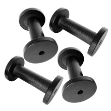 4pcs Wooden Thread Spools Yarn Holders for Sewing Crafts