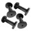 4pcs Wooden Thread Spools Yarn Holders for Sewing Crafts 1