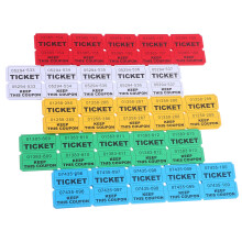 500 Pairs Raffle Tickets Entry Prizes Fundraiser Class Reward Events