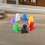 7pcs Clockwork Walking Movement Plastic Wind-Up Robot Toy Parts 6