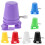 7pcs Clockwork Walking Movement Plastic Wind-Up Robot Toy Parts 1