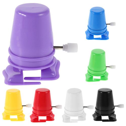 7pcs Clockwork Walking Movement Plastic Wind-Up Robot Toy Parts