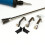 10pcs Flexible Curtain Track Wall Mount Brackets Bendable Rail 5