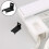 10pcs Flexible Curtain Track Wall Mount Brackets Bendable Rail 10