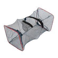 Foldable Nylon Fishing Trap Net Portable Crab Lobster Shrimp Bait Cage