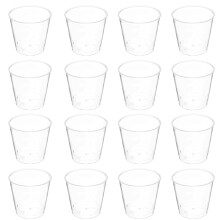 50pcs Clear Plastic Sample Cups for Water Milk Tea Juice Mixing