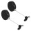 2pcs Retractable Steel Cable Lock for Controller and Outdoor Equipment 10